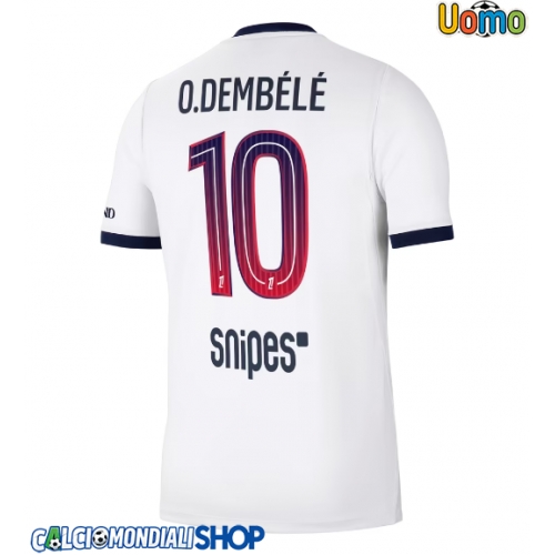 Maglie da calcio Paris Saint-Germain Ousmane Dembele #10 Seconda Maglia 2026-27 Manica Corta